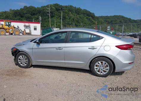 2018 Hyundai Elantra Se из США, поврежденный, VIN 5NPD74LF9JH262284